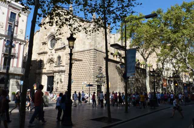 Церковь Вифлеемской Богоматери (Барселона, 2016 г.)